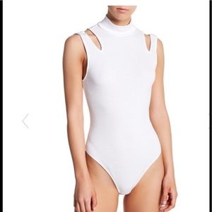 Free People Bodysuit white